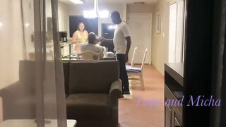 Hot Wotwife Takes 3 BBC while Husband Records
