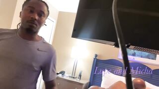 Hot Wotwife Takes 3 BBC while Husband Records