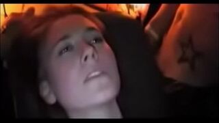 Cuckold wife spreading pussy gangbang