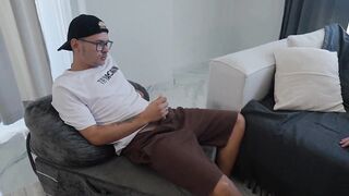 Husband Cuckold Jerks Off